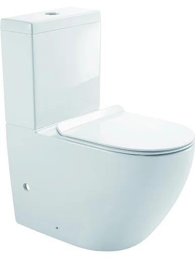 High quality ceramic human toilet western style flushing two pieces
