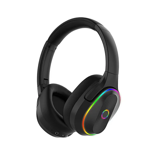 2.4G LED wireless gaming headphone