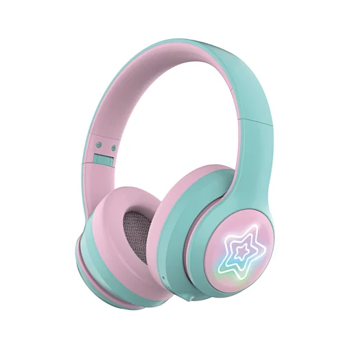 LED kids wireless bluetooth headphone