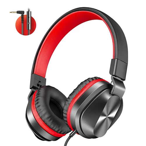 wired kids headphone