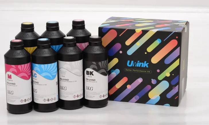 Methods of saving uv ink.
