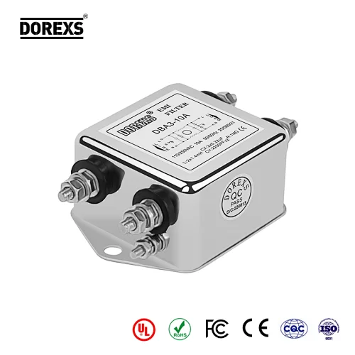 DBA3-ac 220v single phase emi noise filter 25a emc emi filter