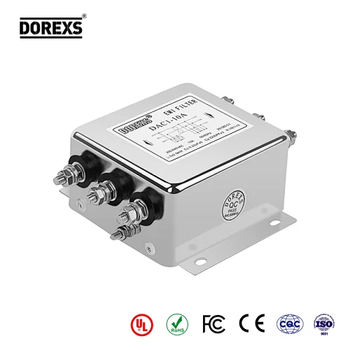 DAC1 three phase emi filter