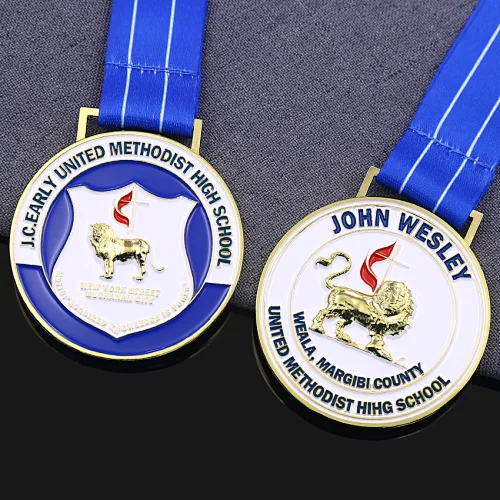 John Wesley Graduation Medals