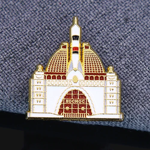 Architecture Enamel Pins
