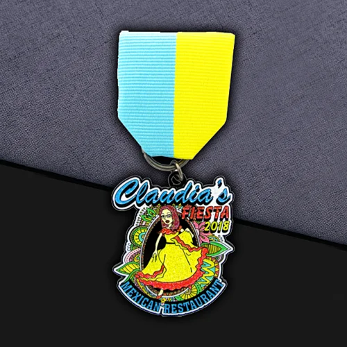 Mexican Restaurant Custom Fiesta Medals