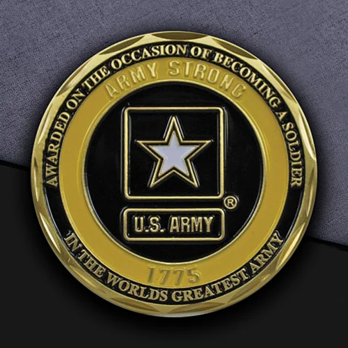 Army Strong Custom Coins