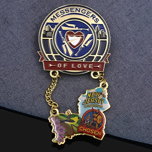 Chosen Offset Printed Lapel Pins