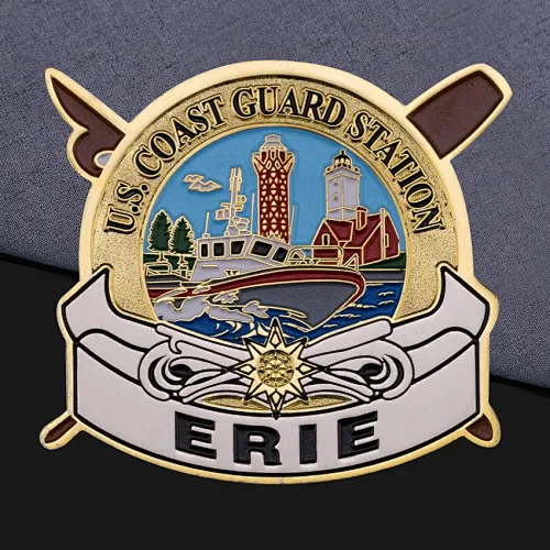 Coast Guard Station Custom Coins