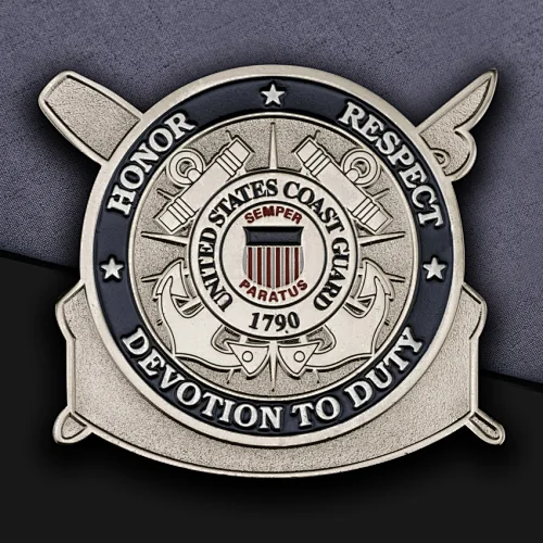 Custom Coast Guard Challenge Coins