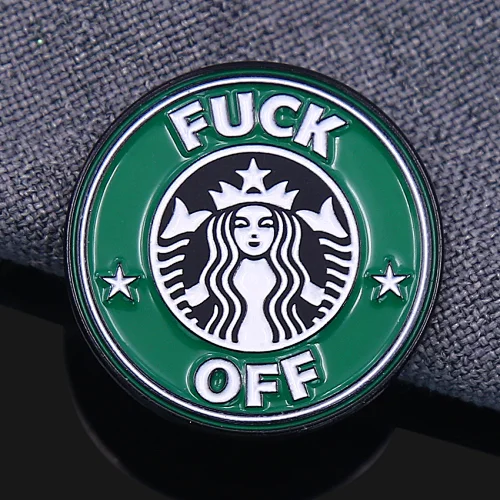 Fuck Off Enamel Pins