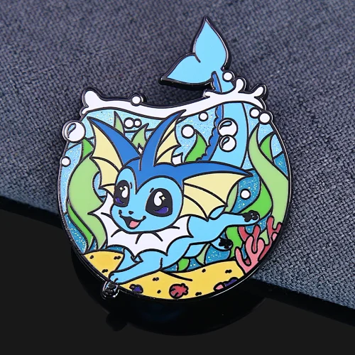 Vaporeon Custom Pins
