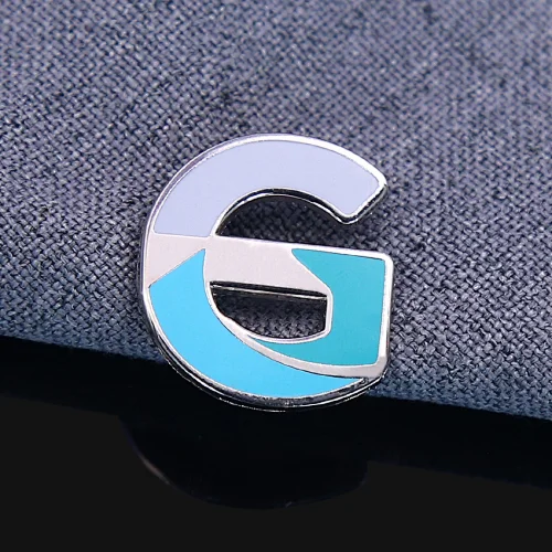 Letter Enamel Pins