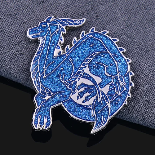 Glitter Enamel Pins