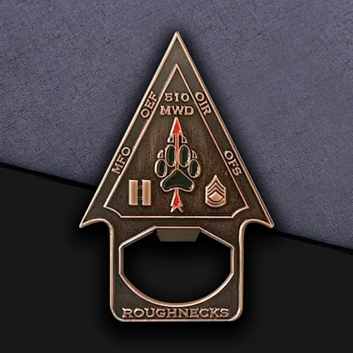 Roughnecks Custom Challenge Coins