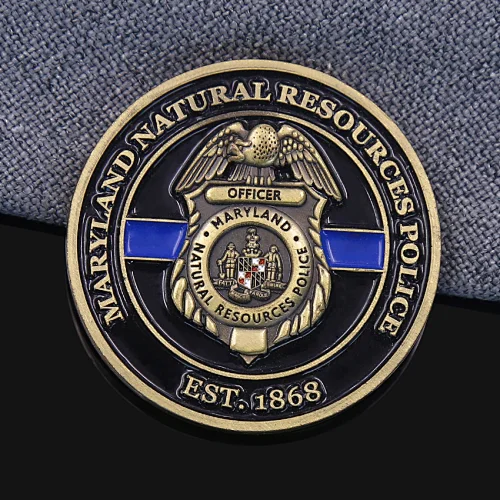 Natural Resources Police Custom Coins
