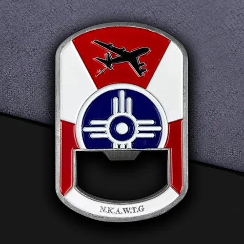Bottle Opener Challenge Coins Custom