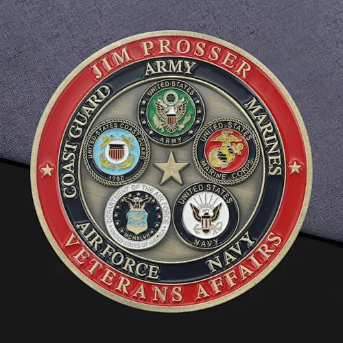 Veterans Affairs Custom Coins