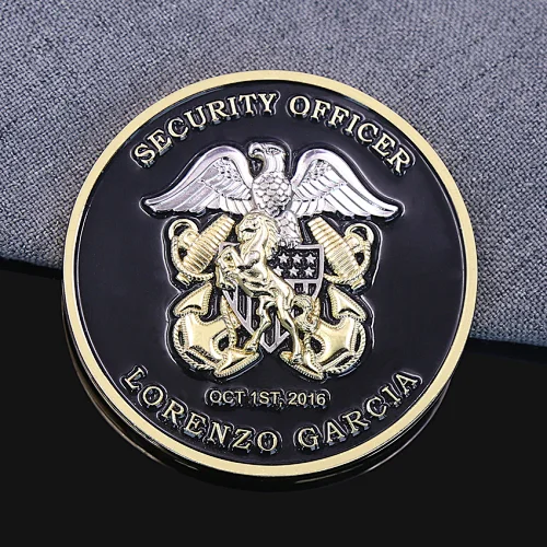 Security Officer Challenge Coins