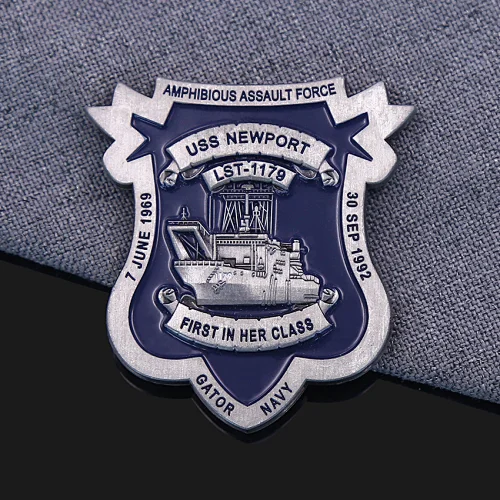Gator Navy Challenge Coins
