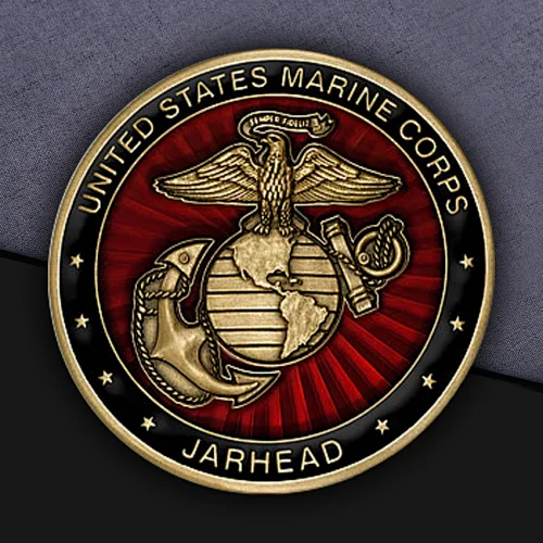 Jarhead Marine Corps Custom Coins