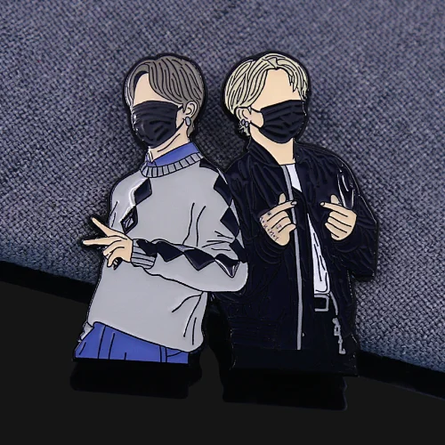 Bts Enamel Pins