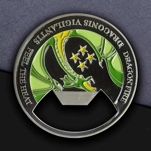 Dragon Fire Custom Coins