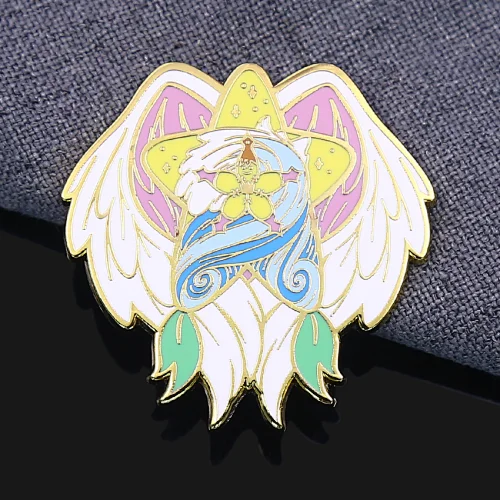Angel Enamel Pin