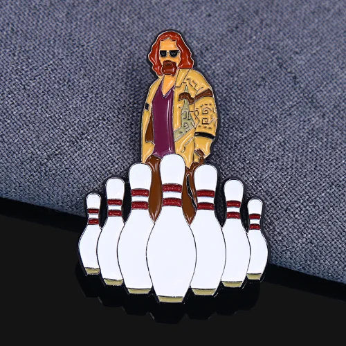 Bowling Enamel Pins