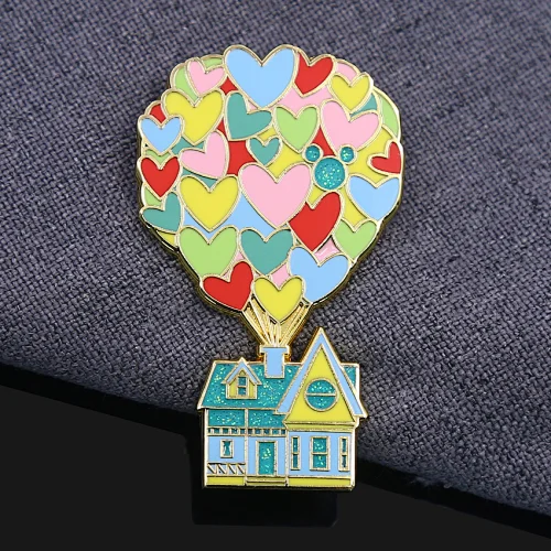 Hot Air Balloon Enamel Pins