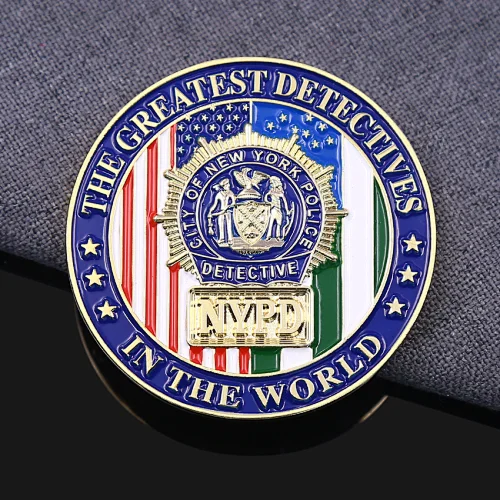 Greatest Detectives Custom Coins