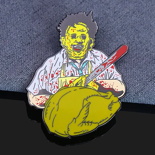 Texas Chainsaw Massacre Enamel Pins
