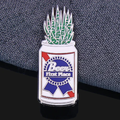 Beer Cans Enamel Pins
