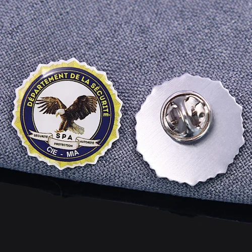 Military Offset Printed Lapel Pins