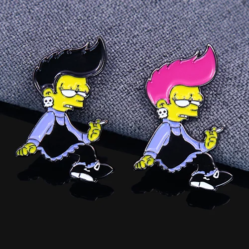 Simpsons Lisa Enamel Pins