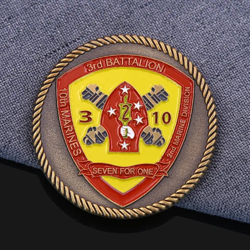 10th Marines Custom Coins