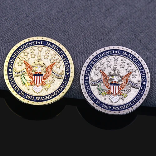 Presidential Inauguration Military Enamel Pins