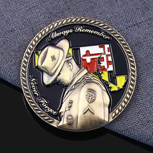 Never Forget Custom Coins