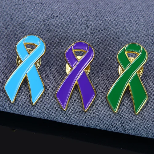 Ribbon Enamel Pins