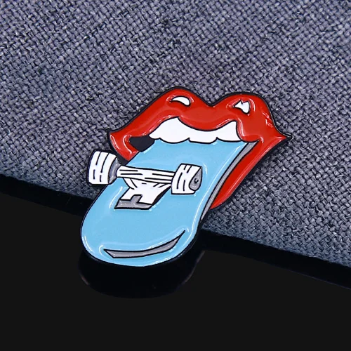 Mouth Custom Enamel Pins