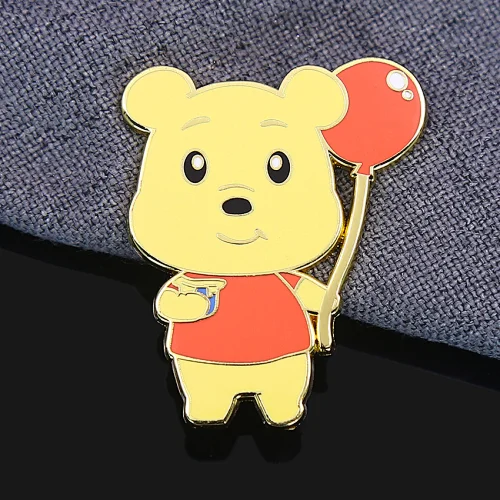 Bear Balloon Lapel Pins
