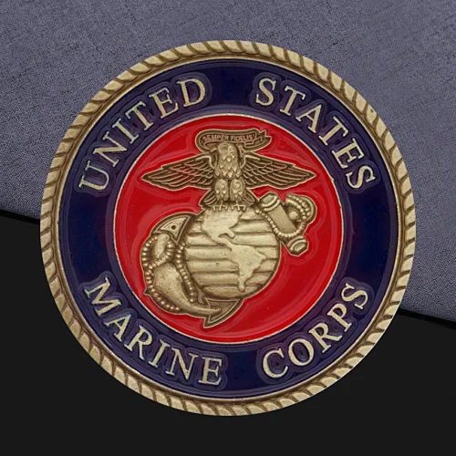Marine Corps League Custom Challenge Coins