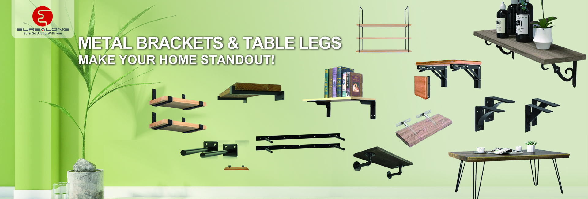 heavy duty floating shelf brackets