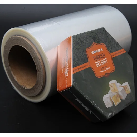 center folded pof shrink film