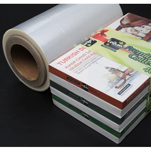 center folded pof shrink film for packing