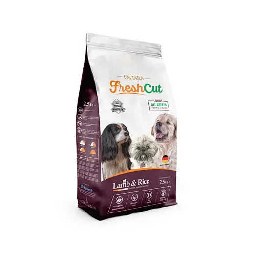 poly zipper pet food bag