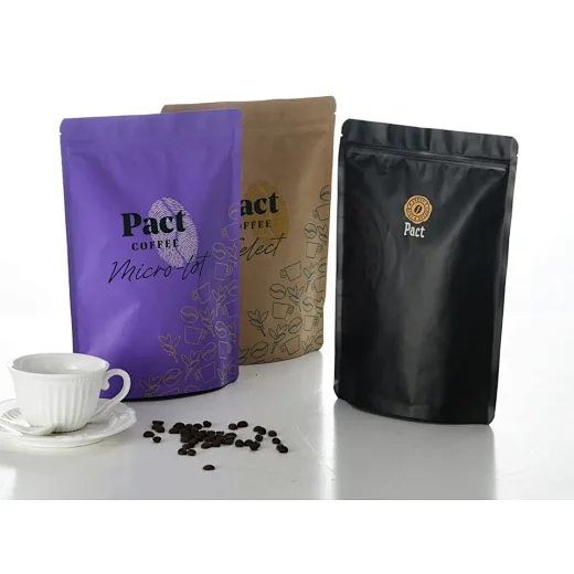 stand coffee valve bag