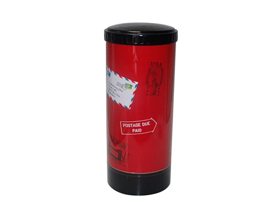 Get ready for the festive season with this specially designed round tin can Christmas coin bank. It doubles up as a tea box or an empty metal money box for storage. Perfect for gifting purposes