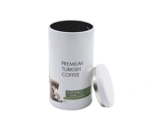 Wholesale Round High Quality Airtight Tea Coffee Powder Tin Can Tin Can Tea Metal Tins Container With Lid