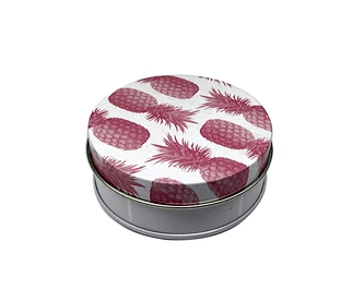 Custom Cute Romantic Party Lovely Small Empty Round Tins Surprise Candy Christmas Gift Tin Boxes Packaging